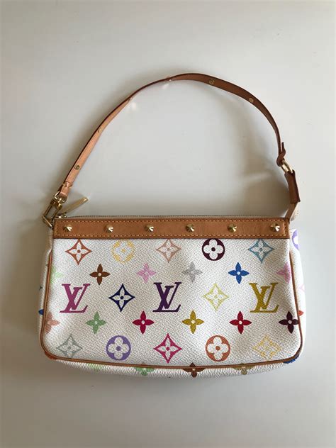 louis vuitton pochette 2003 multicolor bag|louis vuitton multi pochette yupoo.